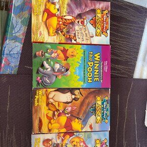 Walt Disney Home Videos Winnie the Pooh VHS Tapes ( 4 total)